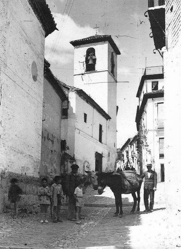 Fachada de San José a principios del siglo XX